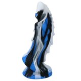 Dragon Dildo Sex Toy Fantasy Premium Silicone 7.5 Inches Anal Black & Blue