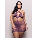 Focus On Me Cut-Out Halter Dress - Queen Size