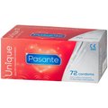 Pasante Unique Latex-free Condoms 72 pcs - Clear