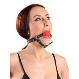 Leather Ball Gag Chin Harness