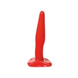 All Red - 4.5 inch Butt Plug