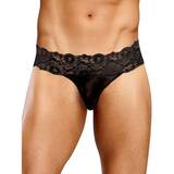 Male Power Scandal Lace Micro Thong with Pinch Back