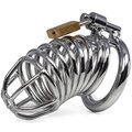 Torment Cockscrew Stainless Steel Adjustable Chastity Cage