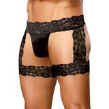 Male Power Scandal Lace Micro Garter Short