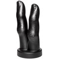 Up Yours Black Double Finger Dildo – 11 Inch