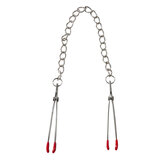 Tweezer Nipple Clamps with Chain
