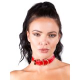 Splendour Patent Collar Red