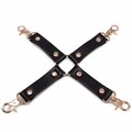 Luxe Gilded Cage Faux Leather Hogtie Connector