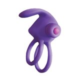 Ram Vibrating Cock Ring - Purple
