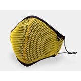 Barcode Brigadier General Wyatt Face Mask - Yellow Black