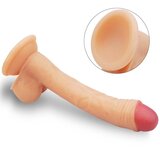 Spanksy Uncut Flesh 7.5" Suction Base Realistic Dildo