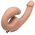 Soulbound Xtreme Real-Feel Vibrating Strapless Strap-On - 9 Inch