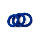 Extra Thick Silicone Cock Rings - 3-Pack