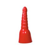 All Red - 12.5 inch Heavy Base Dildo