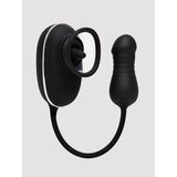 Lovehoney Supreme Sensation Rechargeable Pussy Pump with Thrusting Egg - Black