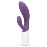 Lelo Ina Wave Luxury Rechargeable 10 Function Purple Rabbit Vibrator
