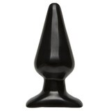 Classic Butt Plug - Smooth - Large - Black
