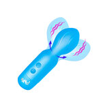Bang! 18x Vibrating Silicone Mini Wand - Blue