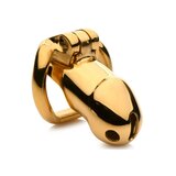 Midas 18K Gold-Plated Locking Chastity Cage