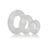 Premium Silicone Ring Set - Clear