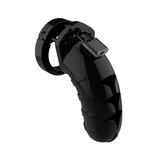 ManCage Model 04 Chastity 4.5" Cock Cage - Black