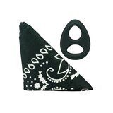 ROCK SOLID The Code - Silicone C-Ring with Bandana - Hunter Green