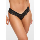 Ann Summers Triple Threat Lace Crotchless Thong - Pack of 3, Multi