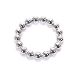 Metal Cock Ring With Pleasure Ball Nodules