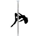 Night Moves Metal Adjustable Static Dance & Fitness Pole