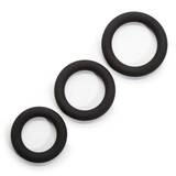 Lovehoney Get Hard Extra Thick Silicone Cock Ring Set (3 Pack)