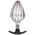 Thunderdome Steel Giant Metal Caged Butt Plug - 6.5 Inch