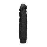 Realistic Multispeed Vibrator - 23cm - Black