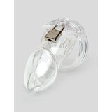 DOMINIX Deluxe Rigid Plastic Chastity Device 3 Inch  - Clear