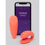 We-Vibe Chorus  App and Remote Controlled Rechargeable Couple's Vibrator - Orange