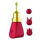 Gold Glam Tri-Tip Vibe - Red