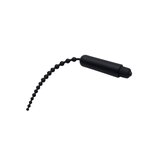 Dark Rod Vibrating Beaded Silicone Sound