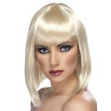 Short Blonde Wig with Fringe