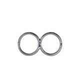 Men's Round Steel Wrist Cuffs