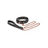 Bondage Couture - Collar and Leash - Black