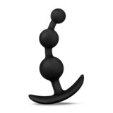 Anal Adventures Platinum - Small Anal Beads - Black