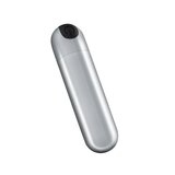 iMoan - Rechargeable Vibrating Bullet - Silver