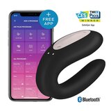 Satisfyer App Enabled Double Joy: Black