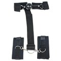 Quiet & Stay Ball Gag to Handcuffs Restraint