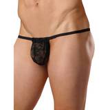 Male Power Stretch Lace Posing Pouch