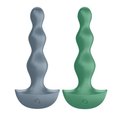 Satisfyer Lolli Plug 2 12 Function Anal Vibrator - GREEN
