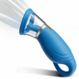 Sierra - Suction Intensity Tongue-licking Clit  Nipple Stimulator