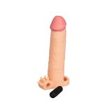 Vibrating Realistic 6 Inch Penis Sleeve