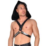 Leather Harness Hoodie - One Size