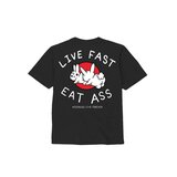 ALF "Live Fast Eat Ass" T-Shirt - Small