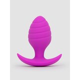 Lovehoney Booty Bliss Bulbous Silicone Textured Butt Plug - Purple